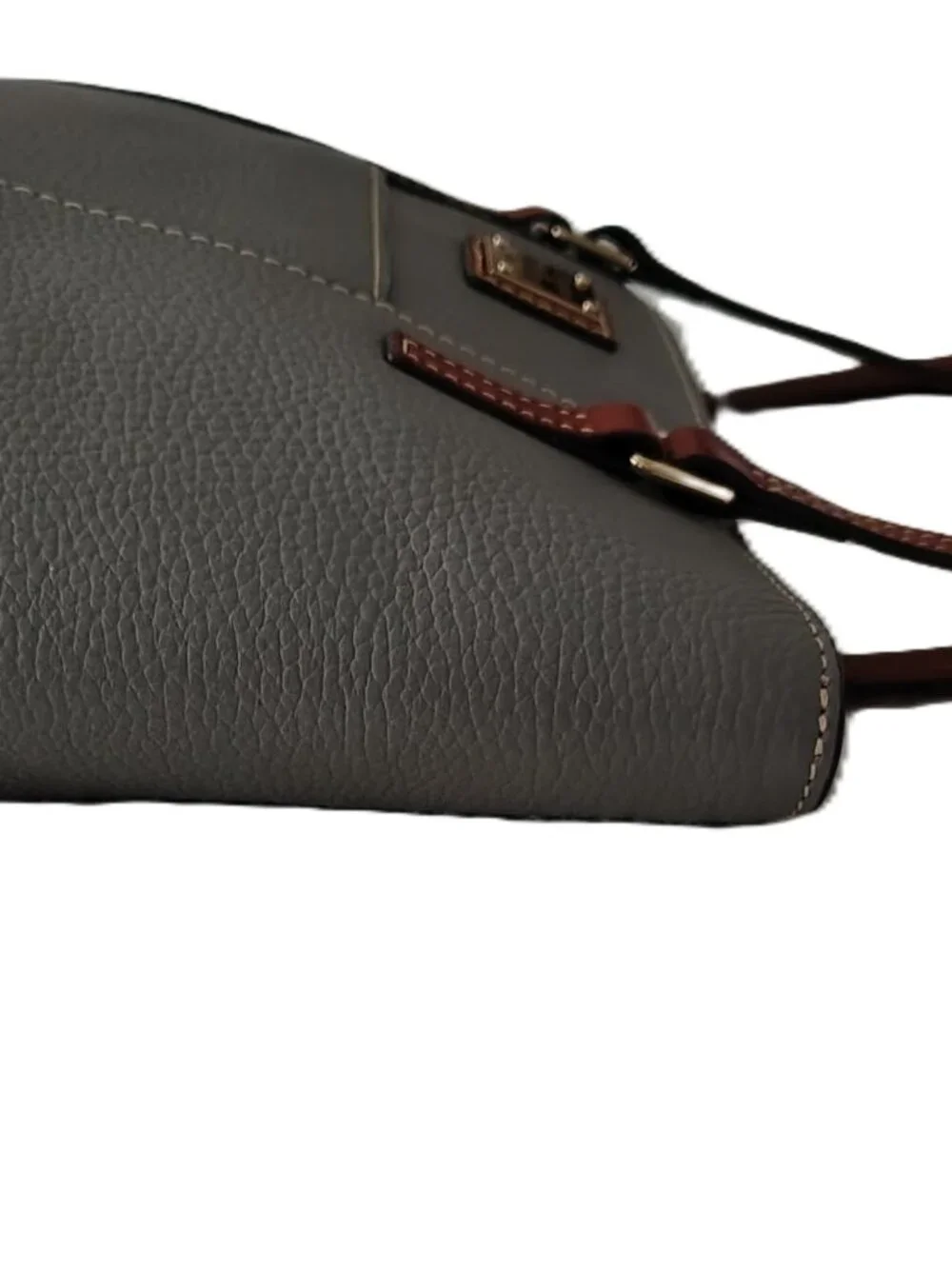 Dooney & Bourke Small Lexington Tote Elephant Pebble Grain Leather Handbag